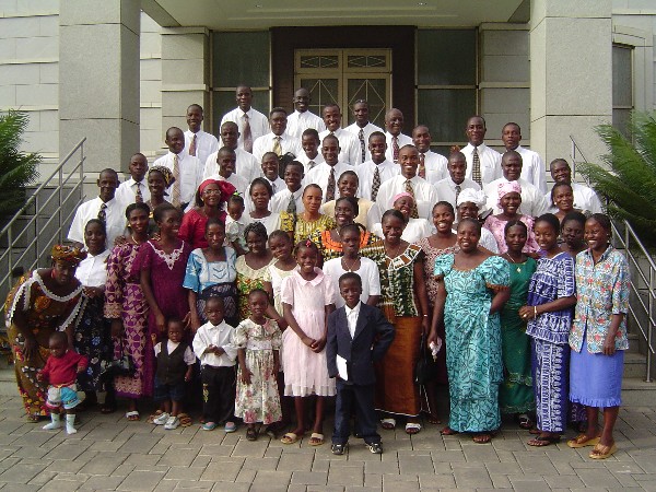 Liberians Saints at Accra, Ghana Temple